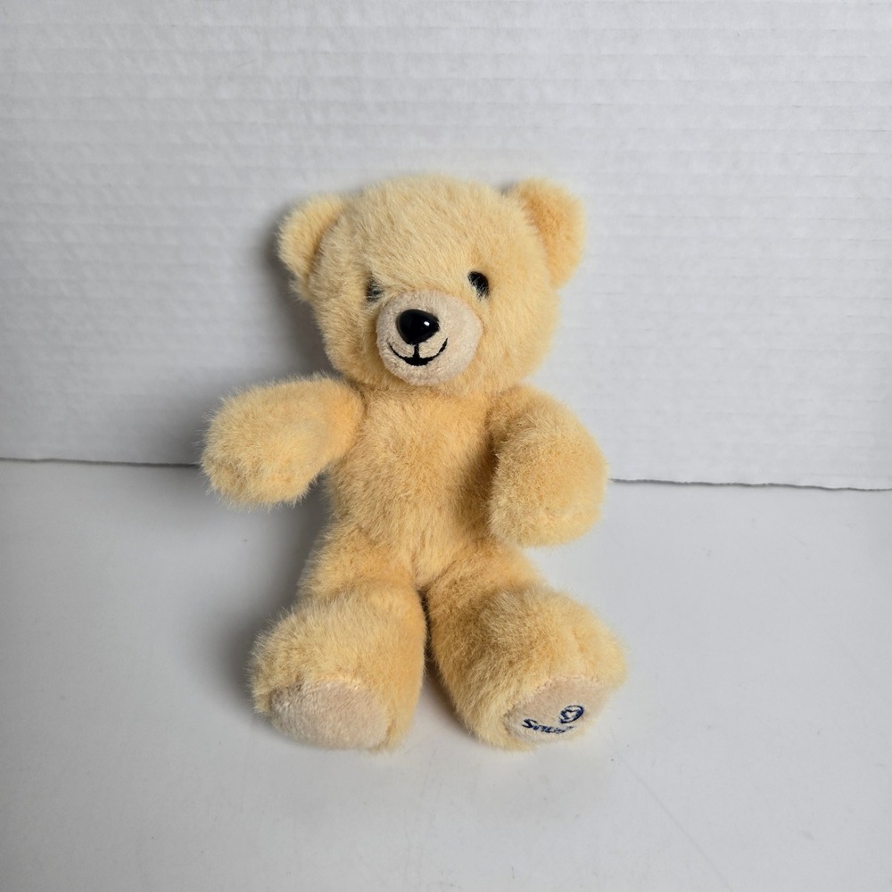 Snuggle Fabric Softener Mini Teddy Bear Plush New England Toy Tan Modern New